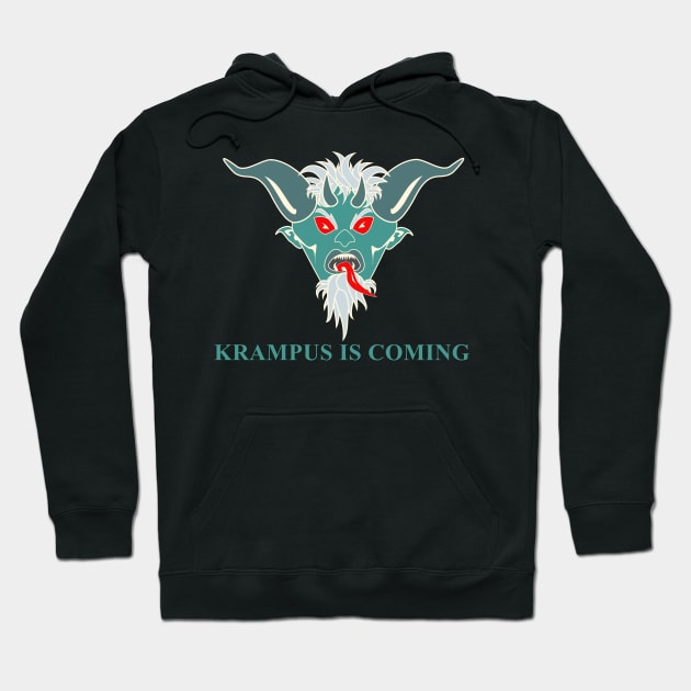 Krampus is coming Hoodie by TeawithAlice